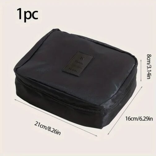 Estuche Organizador de Maquillaje Portátil para Viaje - Imagen 2