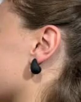 Arete Gota Negro