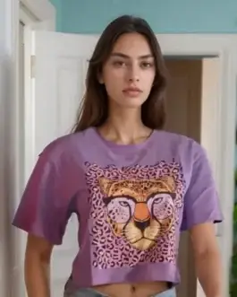 Camiseta Cropped - Talla S