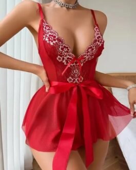 Minifalda Roja Sensual Para Mujer Talla M