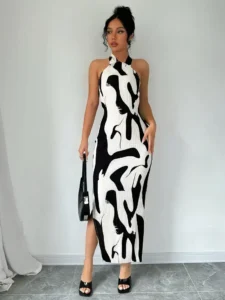 Vestido Plegado Radiante - Talla L